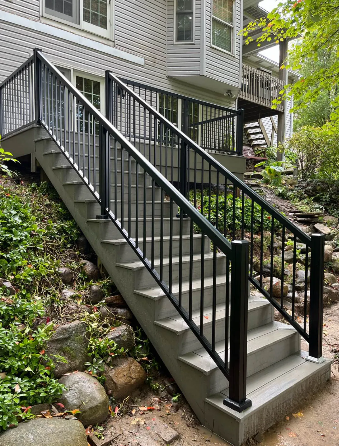 GAPCAP installed on an existing deck